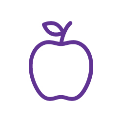 icon of an apple tasting note