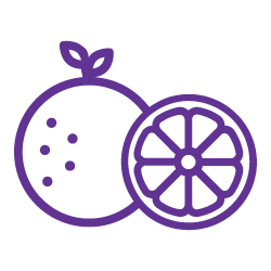 icon of a grapefruit tasting note