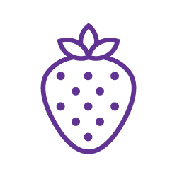 icon of a strawberry tasting note